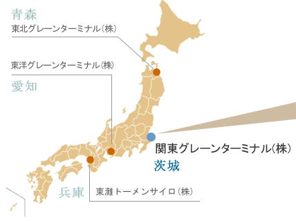 全国サイロネットワークMAP